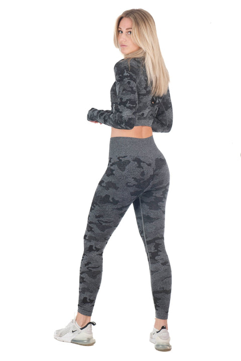 Legging Camo Black GYMFIT 