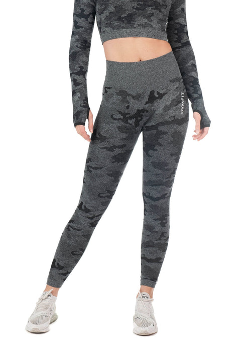 Legging Camo Black GYMFIT 